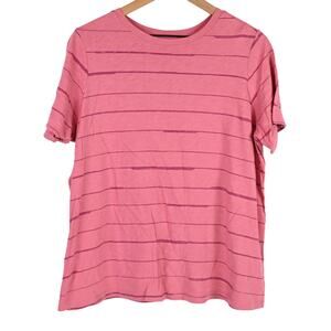 Athleta Organic Daily Striped Tee, size 1X